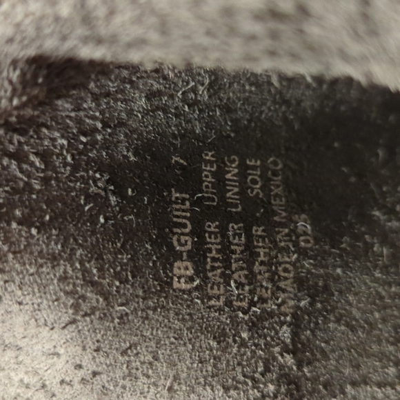 Freebird by Steven 'Guilt' Rustic Black Mid Calf Leather Tie Boots Size … - Picture 12 of 12